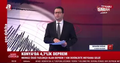 SON DAKİKA – Konya’da 4.7 şiddetinde deprem! Ankara ve Eskişehir’de de hissedildi! AFAD’dan ilk açıklama | Video