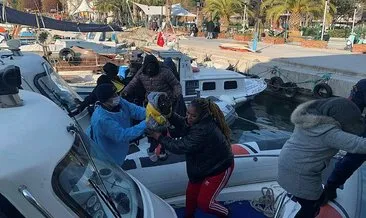 Dikili açıklarında 26 kaçak göçmen yakalandı #izmir Dikili açıklarında 26 kaçak göçmen yakalandı #izmir