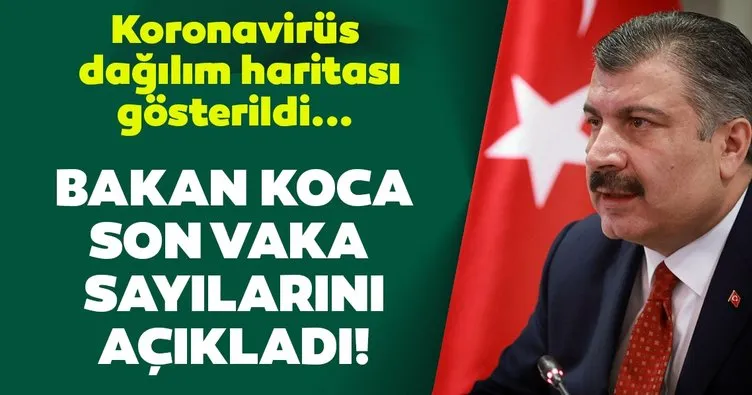 Son dakika: Sağlık Bakanı Fahrettin Koca Türkiye’deki corona virüsü vakalarını açıkladı!