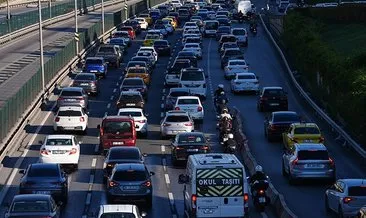 İstanbul'da trafik yoğunluğu #istanbul