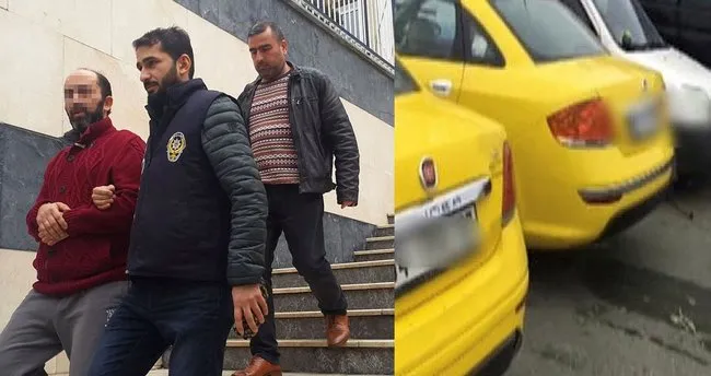 Çalarak sarıya boyadığı otomobillerle taksicilik yaparken yakalandı