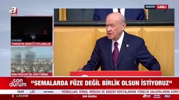 MHP Lideri Devlet Bahçeli "Terörsüz Türkiye çağrımız şimdi anlaşılmıştır!"