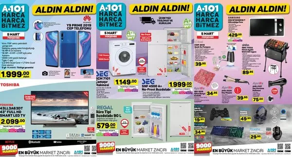 A101 Aktuel Urunler Katalogu Indirimleri Yarindan Itibaren Basliyor A101 5 Mart 2020 Aktuel Urunler Katalogunda Neler Var En Son Haber