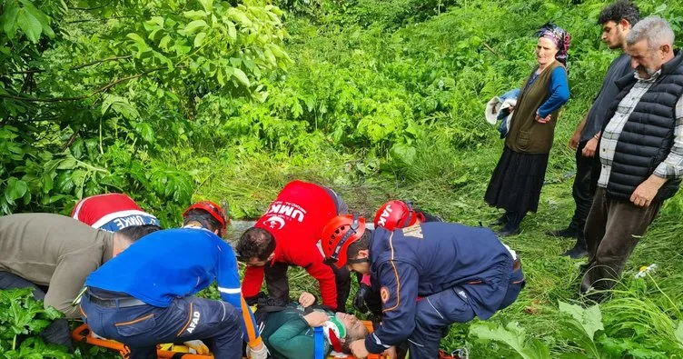 Rize’de ilkel teleferiğin haltı koptu, teyze öldü, yeğeni yaralı