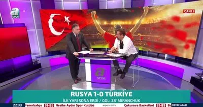 Erman Toroğlu Rusya-Türkiye maçının ilk yarısını yorumladı