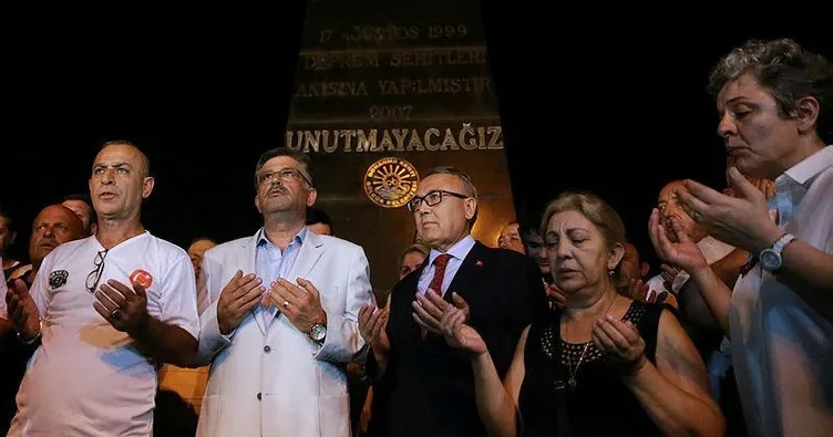 17 Ağustos Depremi’nde hayatını kaybedenler Gölcük’te anıldı