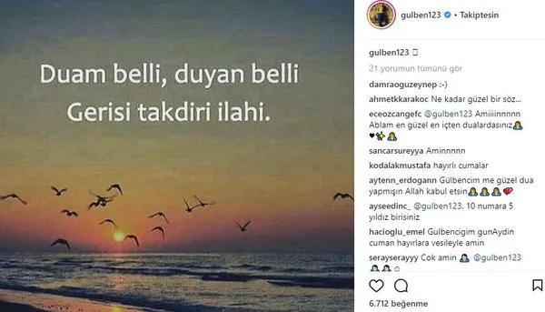 Ünlü isimlerin Instagram paylaşımları (30.03.2018) (Almeda Abazi)