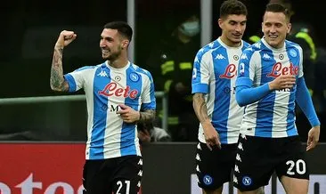 Napoli deplasmanda Milan’ı devirdi!