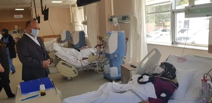 Bayat Devlet hastanesi diyaliz hastalarına şifa dağıtıyor
