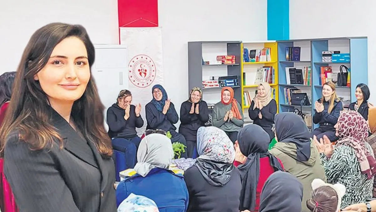 Kadın kaymakam Bozkırı yeşertti