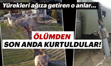 Felaketin kıyısından dönen insanlar!