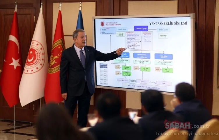 Milli Savunma Bakanı Akar, yeni askerlik sistemini tüm detaylarını açıkladı