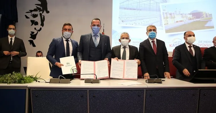 Kayseri’nin en büyük biyogaz santrali için imzalar atıldı