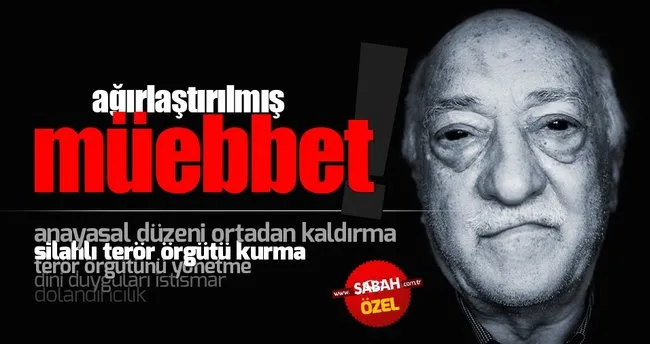 Fetullah Gülen’e o davadan da iki ayrı ceza istendi