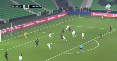 GOL | Sakaryaspor 0-2 Gençlerbirliği