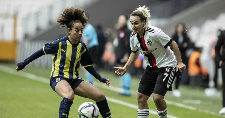 Kadınlar Ligi’ndeki Beşiktaş-Fenerbahçe derbisi nefes kesti! 3 gol oldu, 1 penaltı kaçtı