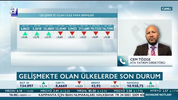 Tözge: Önemli olan risk iştahının yüksek kalması