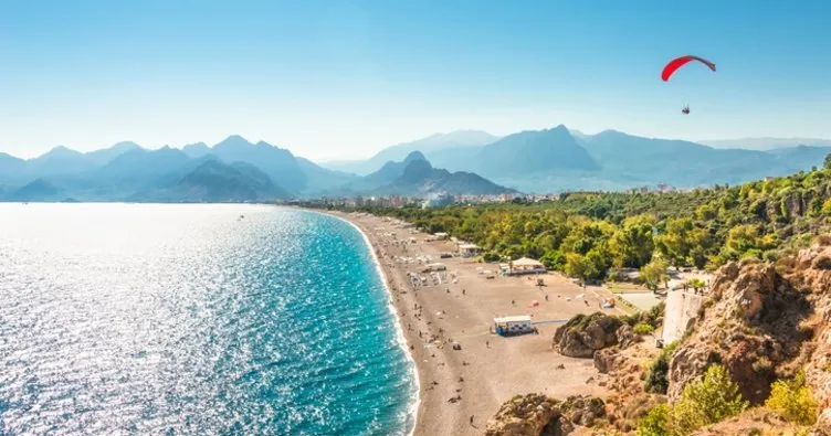 Antalya’da ekim sonunda deniz keyfi