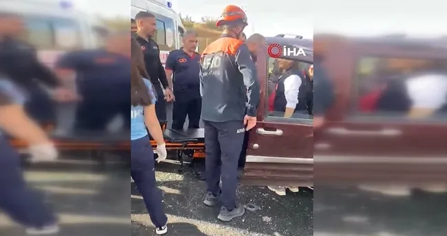 Kars’ta trafik kazası: 2 yaralı