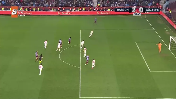 Trabzonspor'da Zubkov farkı 2'ye çıkardı!