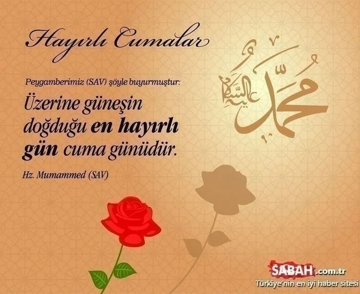 En güzel resimli Cuma mesajları ile Hayırlı Cumalar demeyi unutmayın! 2021 Kısa, uzun ve resimli Cuma mesajları sözleri burada