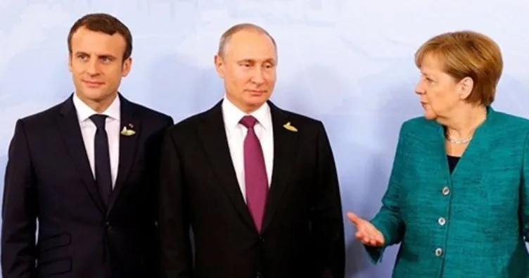 Macron ve Merkel, Putin ile Suriye’deki ateşkesi görüşecek