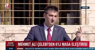 Mehmet Ali Çelebi’den 6’lı masaya zehir zemberek sözler: İşte bu yüzden Cumhur İttifakı dedim... | Video