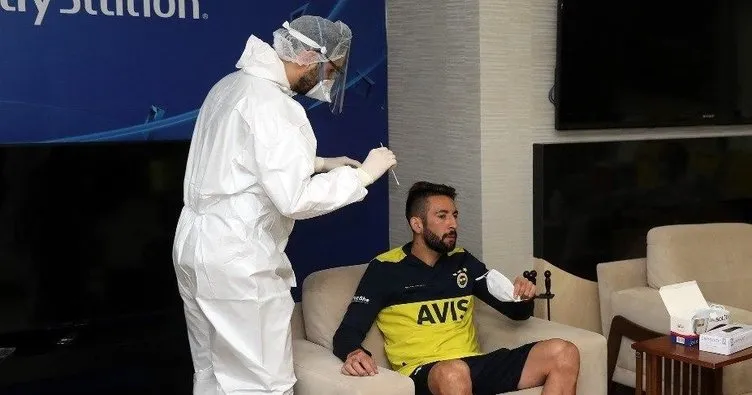 Fenerbahçeli futbolculara corona virüsü testi