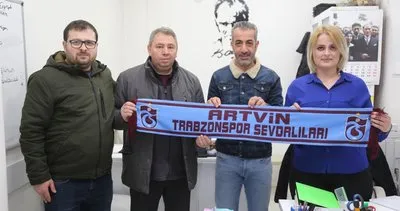 Artvin'de Trabzonspor Taraftar Derneğinden kadınlara jest #artvin
