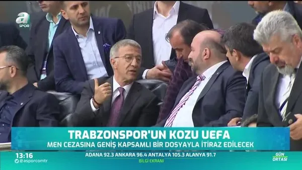 Trabzonspor'un kozu UEFA