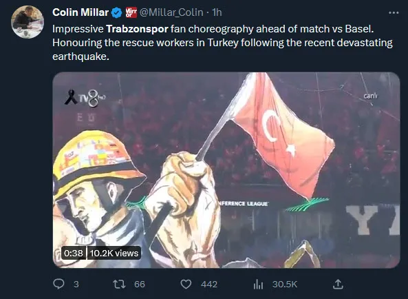 SON DAKİKA HABERİ: Dünya Trabzon'daki koreografiyi konuşuyor! UEFA'ya şok sözler...