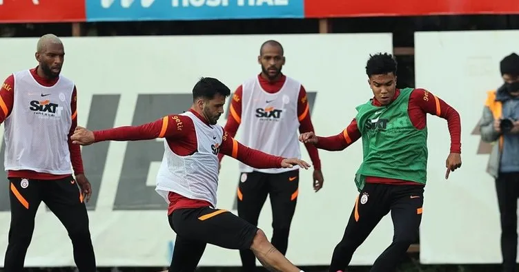 Galatasaray’da adalesinde ağrı hisseden Morutan antrenmanda yer almadı