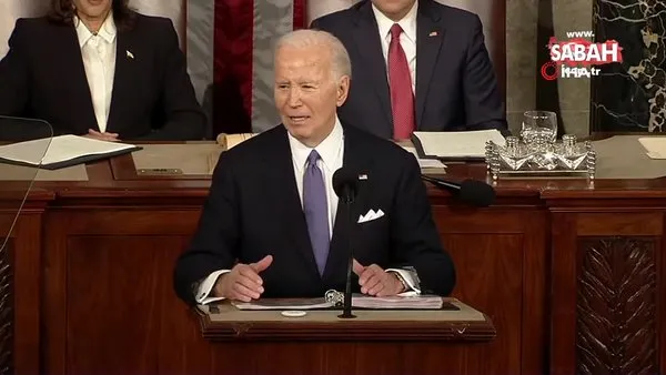 ABD Başkanı Joe Biden “Birliğin Durumu” konuşmasıyla halka seslendi | Video