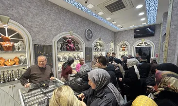 Pide değil, altın kuyruğu: Fiyatları gören kuyumcuya akın etti! #kocaeli
