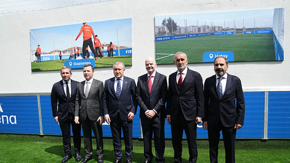 FIFA Arena projesinin Türkiye etabının açılışı gerçekleştirildi!