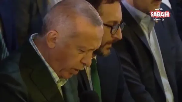 Başkan Erdoğan, Kur'an-ı Kerim okudu