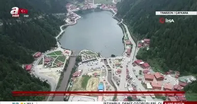 Trabzon, Uzungöl’de yıkım gerginliği! Kaçak yapılar yıkıldı