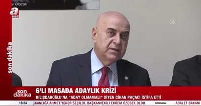 SON DAKİKA: İYİ Partili Cihan Paçacı istifa etti! Kılıçdaroğlu’nun adaylığını açık açık reddetmişti | Video