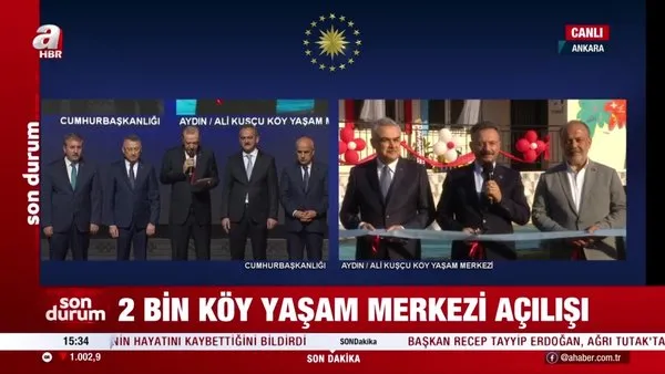 Son Dakika: Başkan Erdoğan'dan '2000 Köy Yaşam Merkezi' Açılış Töreni'nde önemli açıklamalar | Video