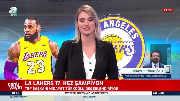 Türkiye Basketbol Federasyonu Başkanı Hidayet Türkoğlu'dan LA Lakers sözleri!
