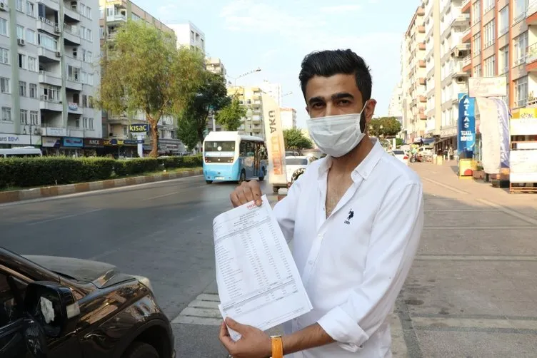 Aracı parçalanan vatandaş, kamera görüntüleriyle büyük şok yaşadı!