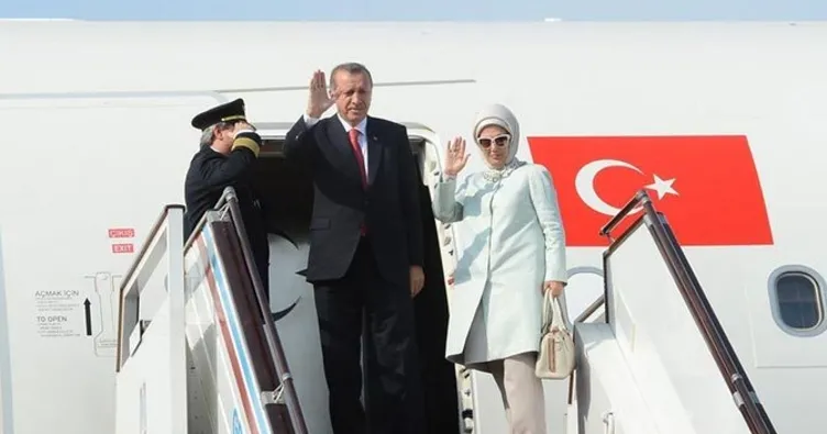 Başkan Erdoğan 8. torununu görmeye geldi