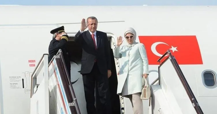 Başkan Erdoğan 8. torununu görmeye geldi