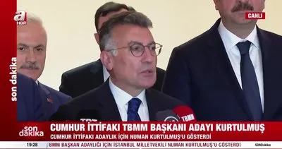 SON DAKİKA: AK Parti’nin Meclis Başkanı adayı Numan Kurtulmuş oldu | Video