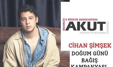 Hediye yerine AKUT’a yardım