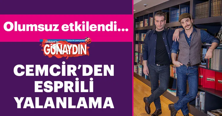 Murat Cemcir’den esprili yalanlama