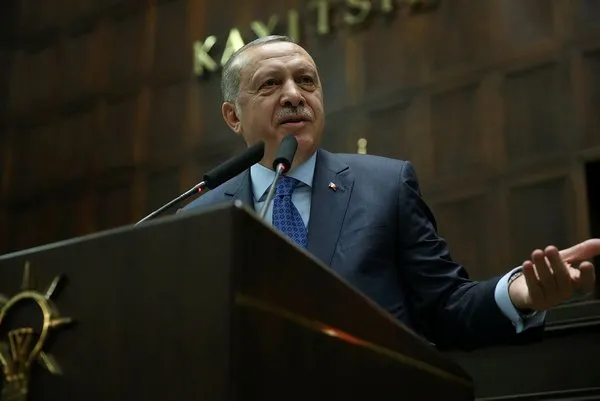 Cumhurbaşkanı Erdoğan'ın katıldığı AK Parti grup toplantısından kareler