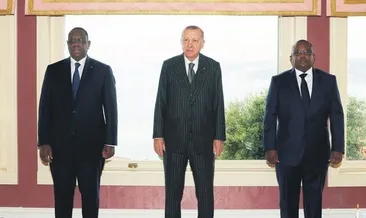 İki Afrika lideri ile 1.5 saat görüştü