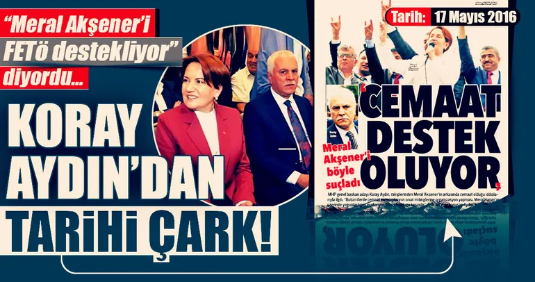 Koray Aydın’dan tarihi çark