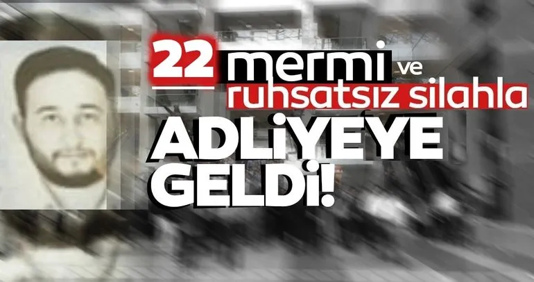 İstanbul Adliyesi’nde garip olay: 22 mermi ve ruhsatsız silahla adliyeye girmeye çalıştı